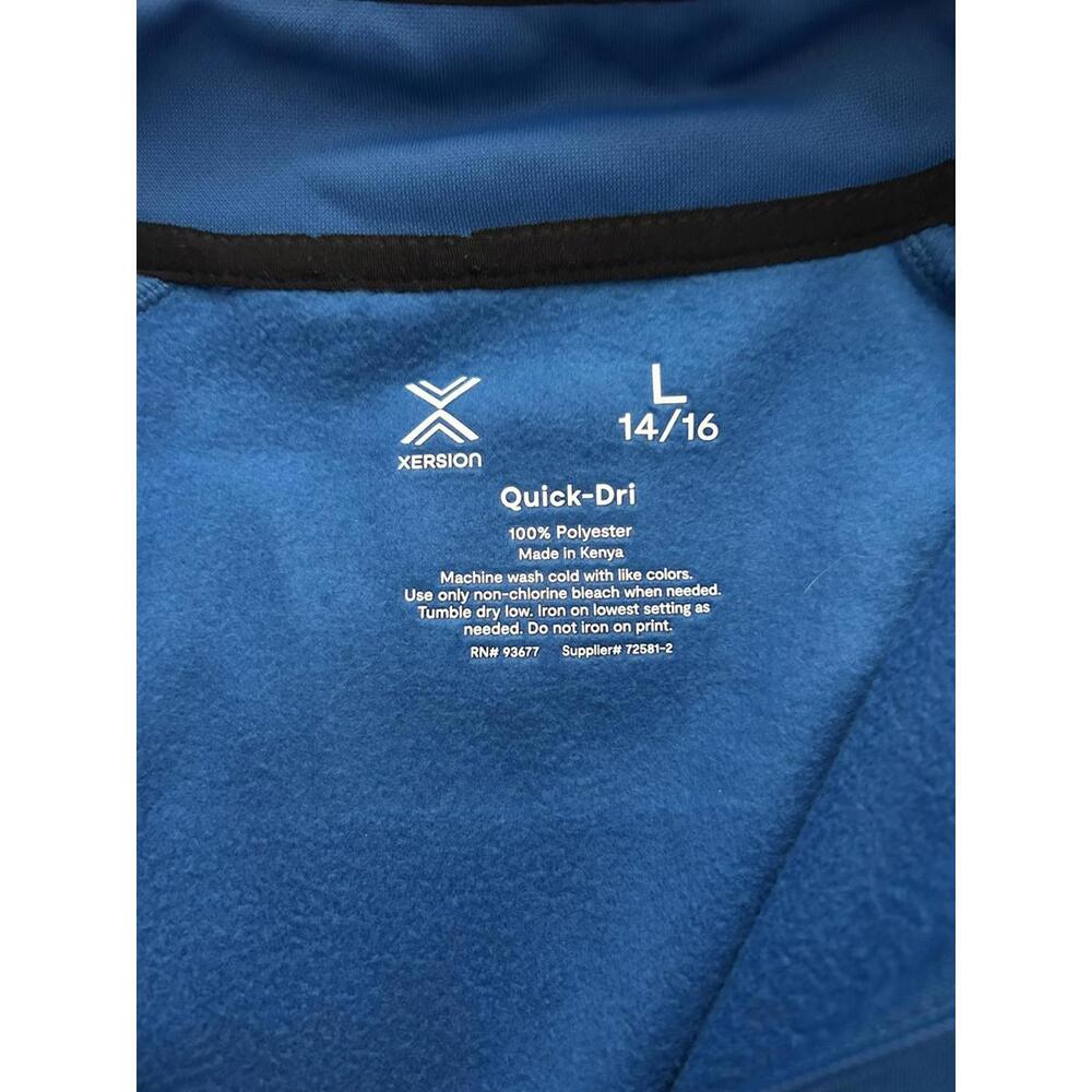Xersion Men's Blue Quick-Dri Tracksuit Set - Size Large - Picture 2 of 3